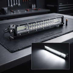 Dual Color Bar Light Tri-Row Slim 12 Inch 120 Watt