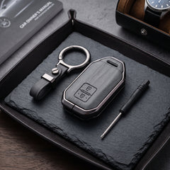 Swift New 2020-2025 Model Elite Series Metallic Car Key Case Luxury Zinc Alloy Protection Case(Grey)