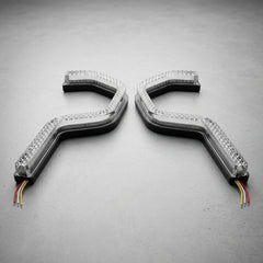 Universal Angel Eyes Retrofit APP Control RGB Crystal LED for Car Headlight 2 Pcs Set
