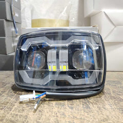 R100 Headlight Beam With RGB DRL Function For Honda CD70 / CG125