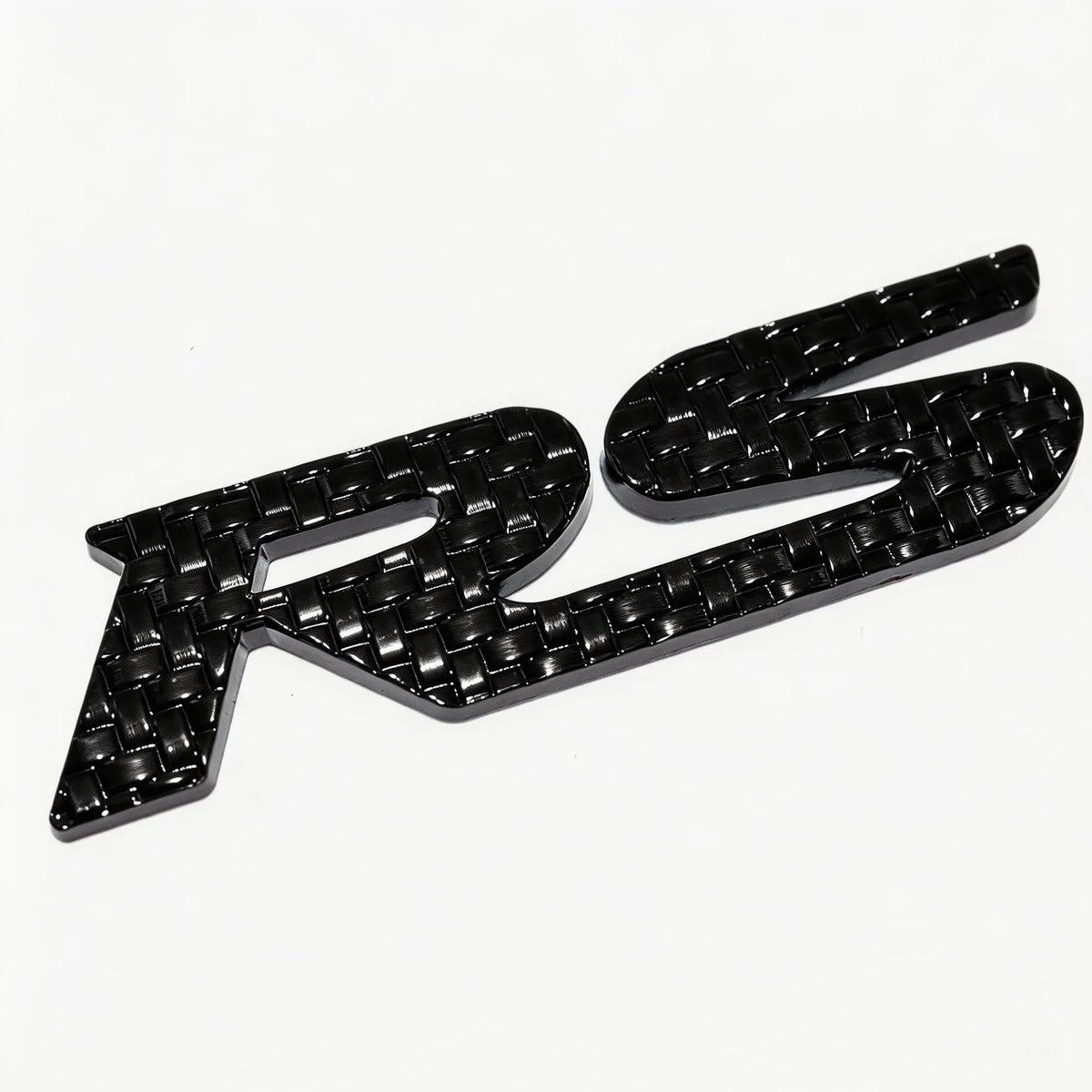 RS Metal Logo In Premium Quality 1  PC Black