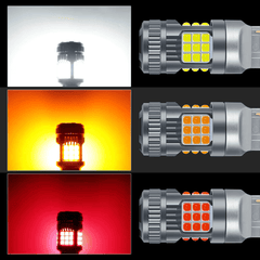 Reverse Led Bulb T20 Single Point White 2 Pcs Set
