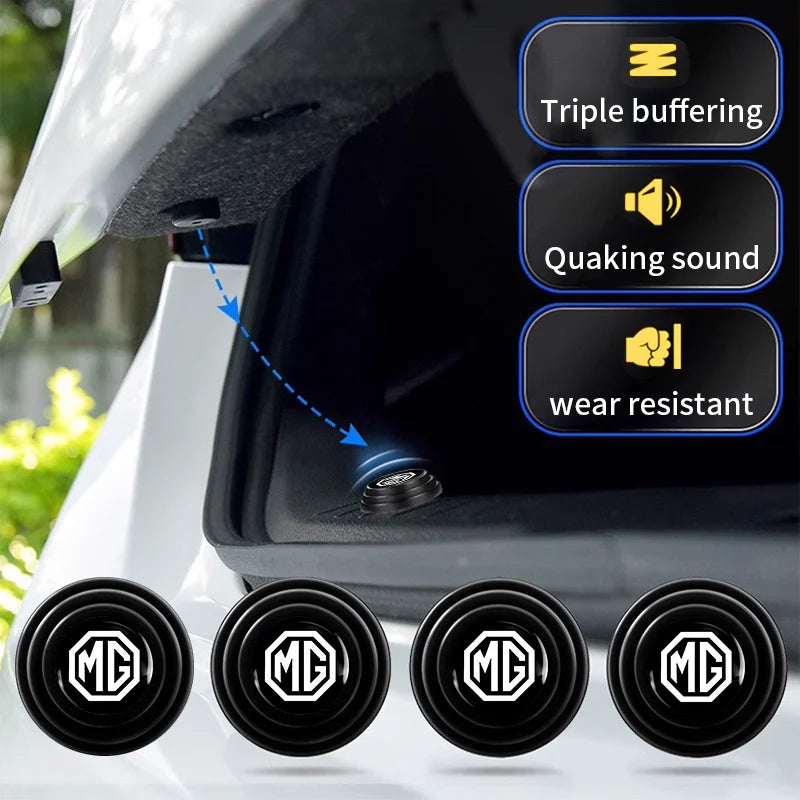 Universal Car Door Shock Absorber Gasket Anti-Collision Buffer Pads 4 Pc