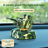 1 Pc Universal Car Dashboard Perfume Army Mechain Gun Style In Premium Quality