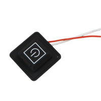 Car Color Light Button Switch Silicone Waterproof Switch 1 Pc