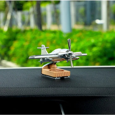 Universal Car Perfume interior accessories solar airplane model center console decoration air freshener 1Pc