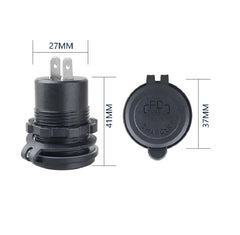 Universal USB Type C 3.0 PD Charge Fast Charger Type C+USB Car Charger Socket 12V-24V for Car