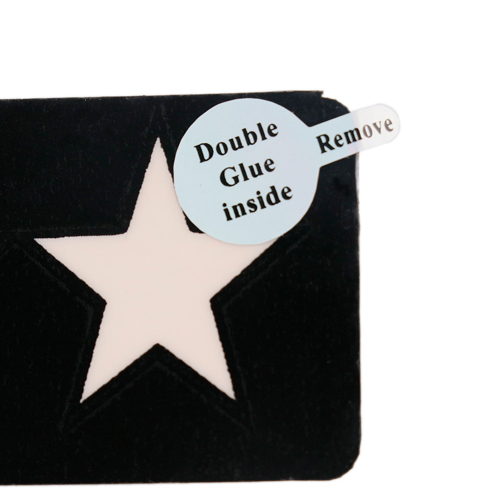Windshield Electric 5 Star Wanted Sticker Sheet Car LED Light Up Window
