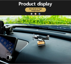 Universal Car Perfume interior accessories solar airplane model center console decoration air freshener 1Pc