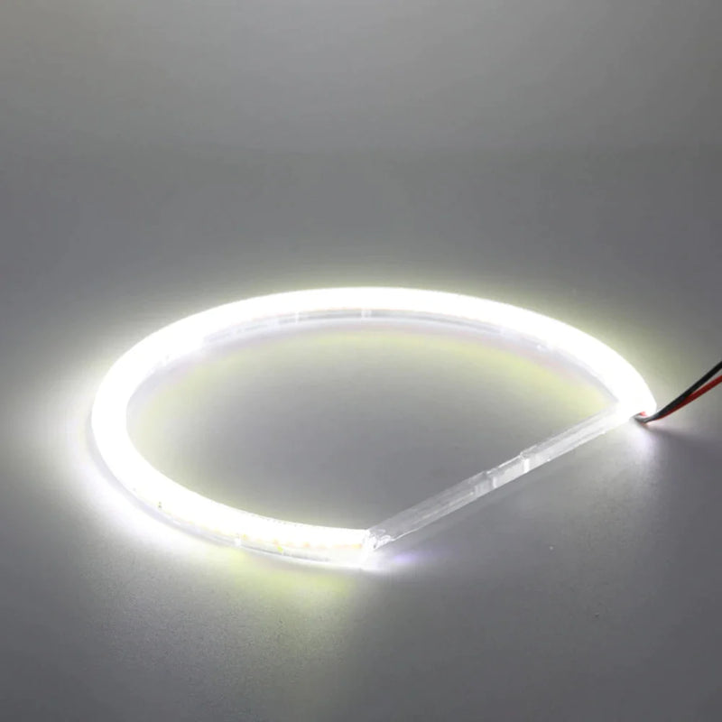Led Angle Photoes Universal Square LED Angel Eyes Rings Lights Super Bright Headlight An