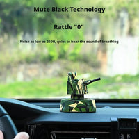 1 Pc Universal Car Dashboard Perfume Army Mechain Gun Style In Premium Quality