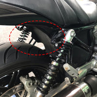 Universal Motorcycle Led Black Mini Bullet Turn Signals Lights Blinker Indicator 2 Pcs Set