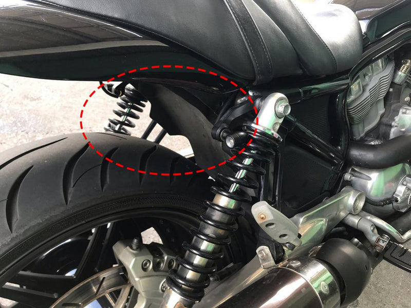 Universal Motorcycle Led Black Mini Bullet Turn Signals Lights Blinker Indicator 2 Pcs Set
