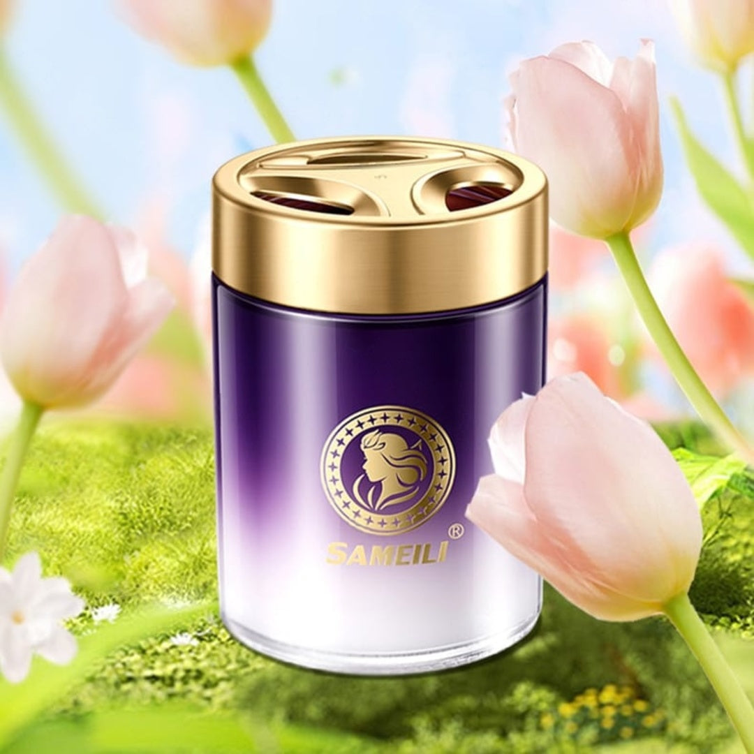 1 Pc Sameili Premium Quality Black Ice Purple Flavor Air Freshener Gel Long Lasting Fragrance