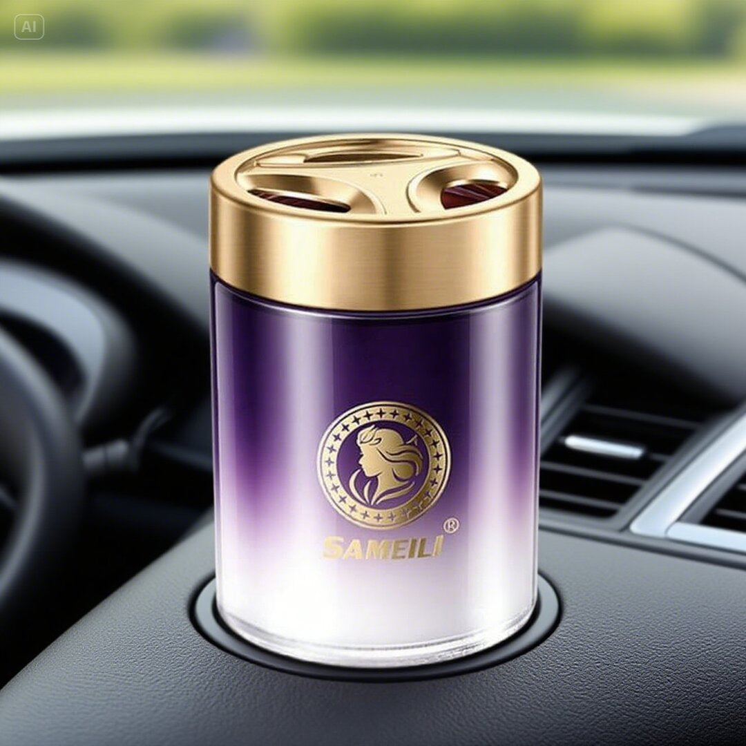 1 Pc Sameili Premium Quality Black Ice Purple Flavor Air Freshener Gel Long Lasting Fragrance