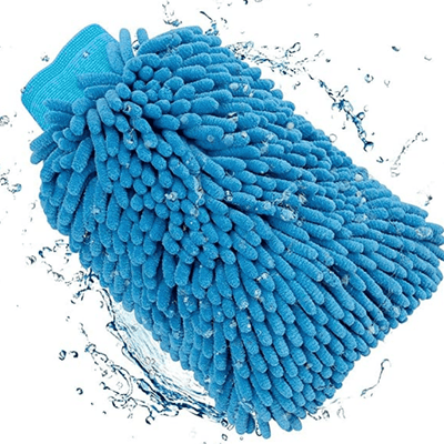 Universal Car Microfiber Cleaning Dusting Microfiber Wash Mitt Gloves With Premium Quality Pc 1