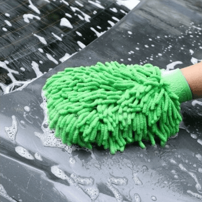 Universal Car Microfiber Cleaning Dusting Microfiber Wash Mitt Gloves With Premium Quality Pc 1