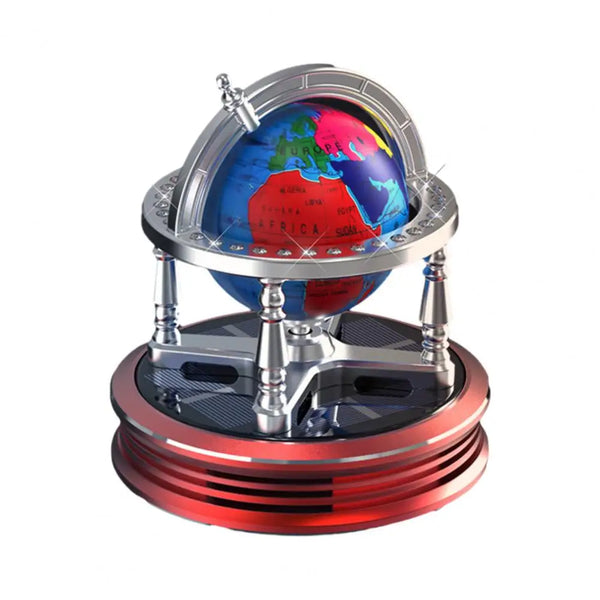 Universal Car Solar Car Globe Aromatherapy Perfume Décor with Safe Fragrance 1 Pc
