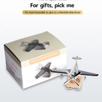 D-12 Stylish Solar Aeroplan Model Car Dashboard Air Freshener Perfume