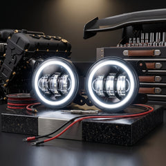 4 Inch Universal Smd Bumper Projector With DRL 2 Pcs Set