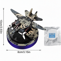 1 Pc Universal Car Dashboard Perfume Army Airplane Jet Style In Premium Quality