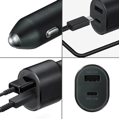 Super Fast Dual Car Charger (45W+15W) Original Car Charger
