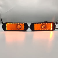 Suzuki Mehran Bumper Light Drl with Indicators Dual Color New Model Y99 Model 2 Pcs Set