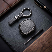 Swift Old Elite Series Metallic Car Key Case Luxury Zinc Alloy Protection Case(Grey)
