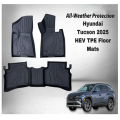 Tucson Heavy Duty All-Weather TPE Car Floor Mats in Premium Quality