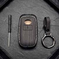 Toyota Raize 2019-2026 Model Elite Series Metallic Car Key Case Luxury Zinc Alloy Protection Case(Black)