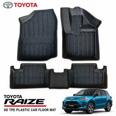 Toyota Raize Heavy Duty All-Weather TPE Car Floor Mats in Premium Quality
