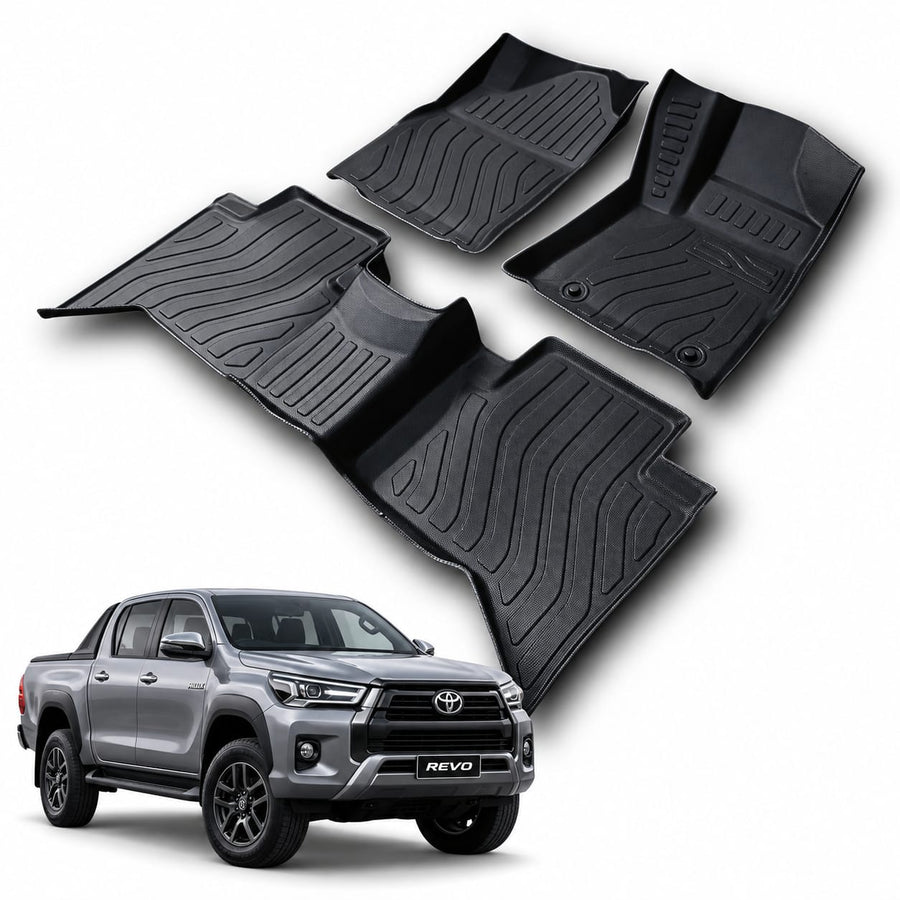 Toyota Revo Heavy Duty All-Weather TPE Car Floor Mats in Premium Quality