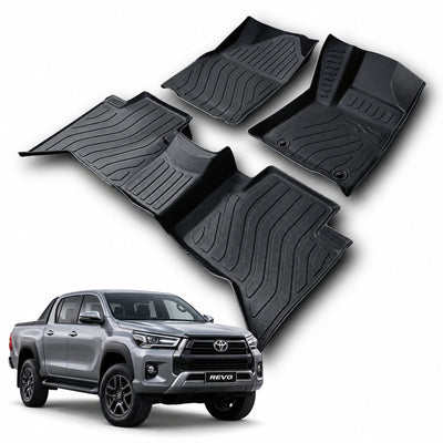 Toyota Revo Heavy Duty All-Weather TPE Car Floor Mats in Premium Quality