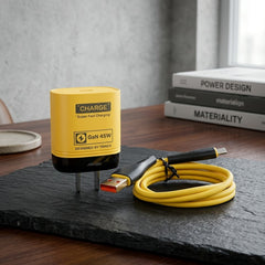 Trinex 45W Dual Boost Fast Charger with USB-C Cable Super Fast Charging