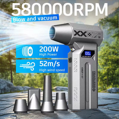 Turbo Fan Rechargeable Air Blower Mini Electric Dust Removal Fan for Car and Outdoor Cleaning Dust