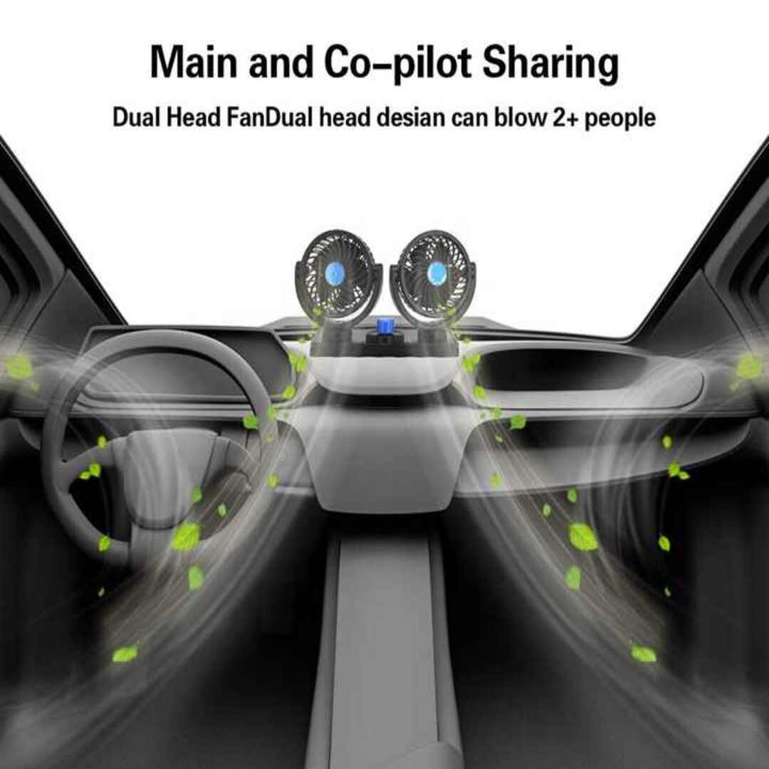 Mini Car Using Fan Universal 12V Mini Electric Car Fan Low Noise Summer Car Air Condition ...