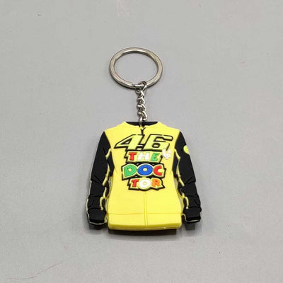 Universal 2 in 1 46 Doctor Glove And Jacket Decor Key Chain In Premium Quality