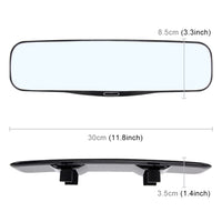 Universal 3R Curve RearView Mirror clip-on wide-angle Mirror For Car 1 Pc