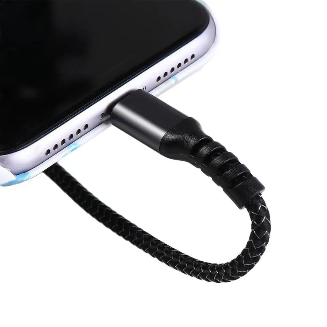 1 Pc Universal 3in1 Multifunctional Convenient Super Fast Charging Data Cable With Data Transfer Function