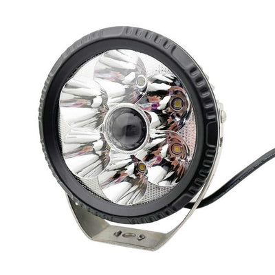 1 Pc Universal 5 Inch Round Led Driving Light 160W Spot Flood Combo Beam Work Light Bar for Jeep Wrangler