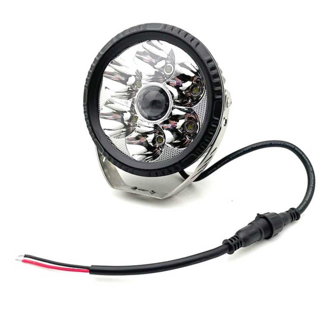 2 Pcs Set Universal 5 Inch Round Led Driving Light 180W Spot Flood Combo Beam Work Light Bar for Jeep Wrangler