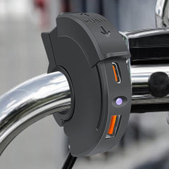 Universal Bike Handle Bar USB A And PD Type C Charger With Fast Charging 18W/3A 1 Pc