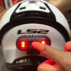 Universal Bike Helmet Led Warning Light in Premium Quality 1 Pc
