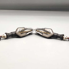 Universal Bike Katana Indicators Audi Style With Parking Light 2 Pcs Set