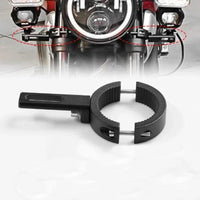 2 Pcs Set Universal Bike LED Clamps Shocks Mounting Bracket Lights Extension Mount