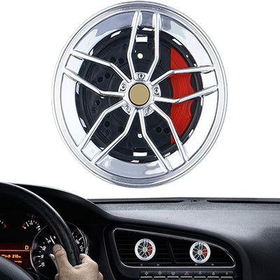 1 Pc Universal Car Decoration Wheel Design Air Vent Air Fragrance Diffuser