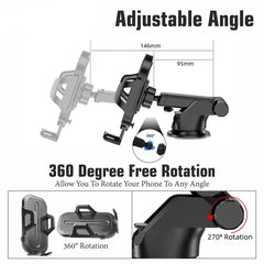 1 Pc Universal Car Phone Holder Car Mount Suitable for Mobile Phone for Car