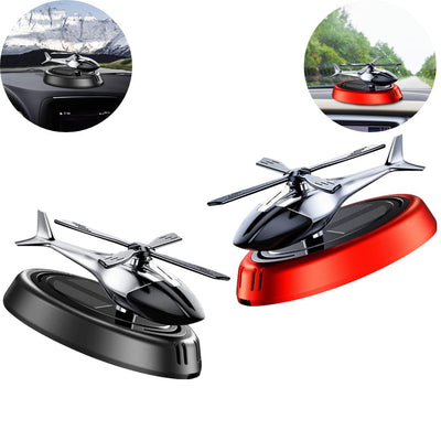 1 Pc Universal Car Solar Helicopter With Air Freshener Refill