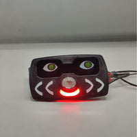 Universal Cat Style Customize Bike Panal With Indicator And Devil Eye Function 1 Pc