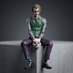 Universal Cool Joker Resin Statue Car Interior Decoration Accessories 1 Pc (Medium)